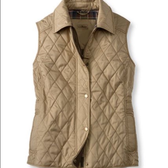 L.L. Bean Quilted Riding Vest - Picture 1 of 3